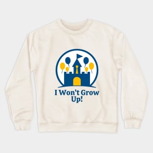 Castle, Balloons and Fun! Crewneck Sweatshirt
